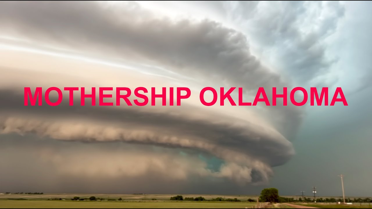 Massive Mothership Supercell Thunderstorm in Oklahoma | StormStock ...