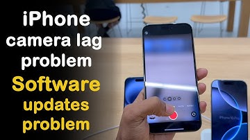 Camera not working on iPhone | iPhone camera lag | iOS 18.5 |  iOS 26