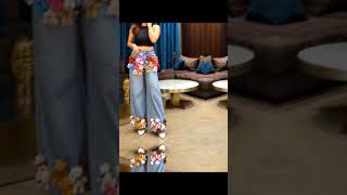 Cute vibes only 🧸💙 Teddy jeans = comfort + style ka perfect combo!”teddyjeans #cutestyle #