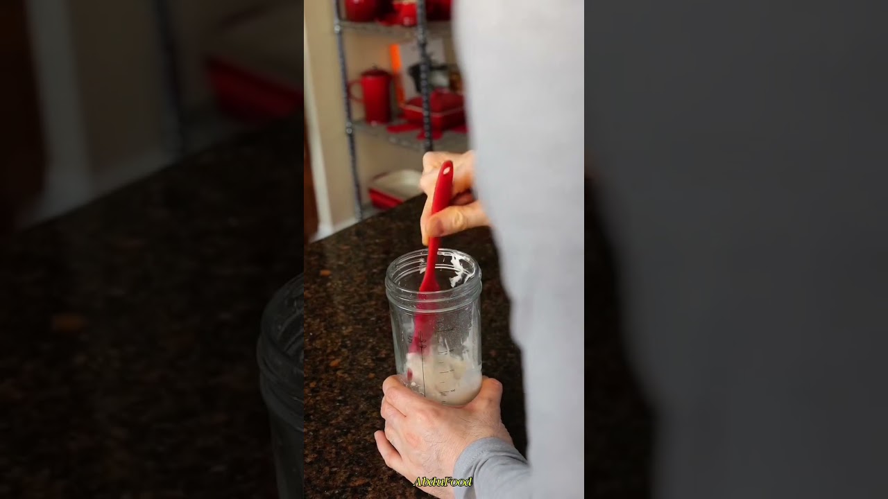 الخميرة الطبيعية خطوة بخطوة تقديم الشيف عبدو