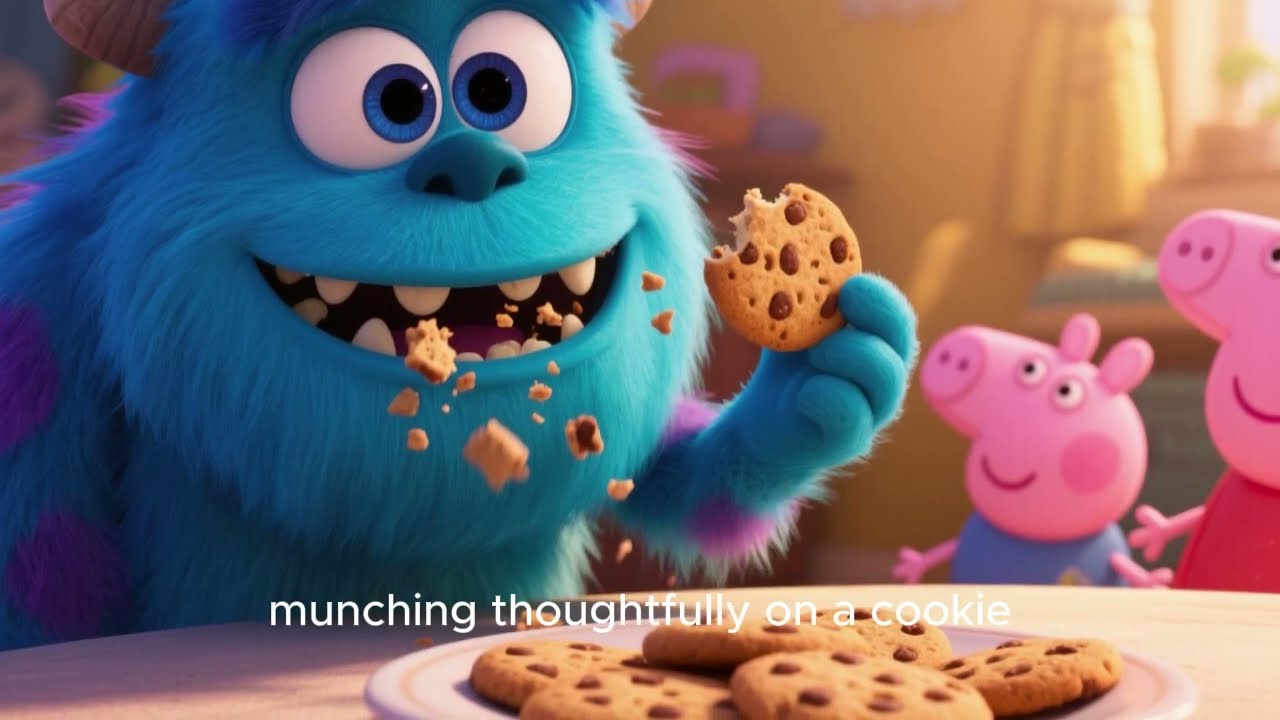 Peppa Pig & George Meet Elmo and Big Bird/ Kids Stories