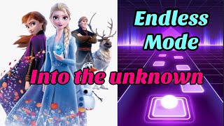 Into The unknown | Tiles hop EDM | Disney songs | Endless mode | Panthera Plays