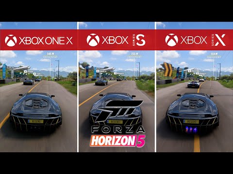 Forza Horizon 5 Comparison - Xbox Series X vs. Xbox Series S vs. Xbox One X  vs. Xbox One S 