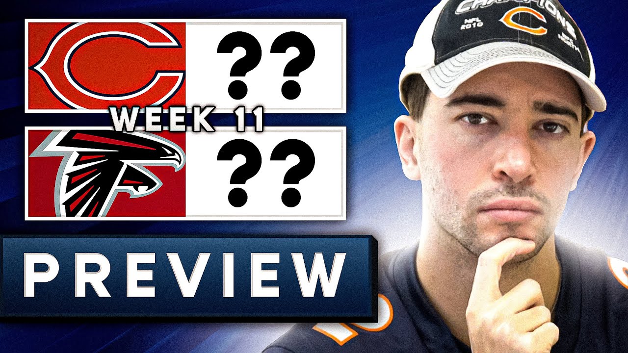 Bears vs Falcons Week 11 Prediction & Preview!