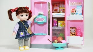 Kongsuni Icecream Refrigerator Toy 콩순이 아이스크림 냉장고 놀이