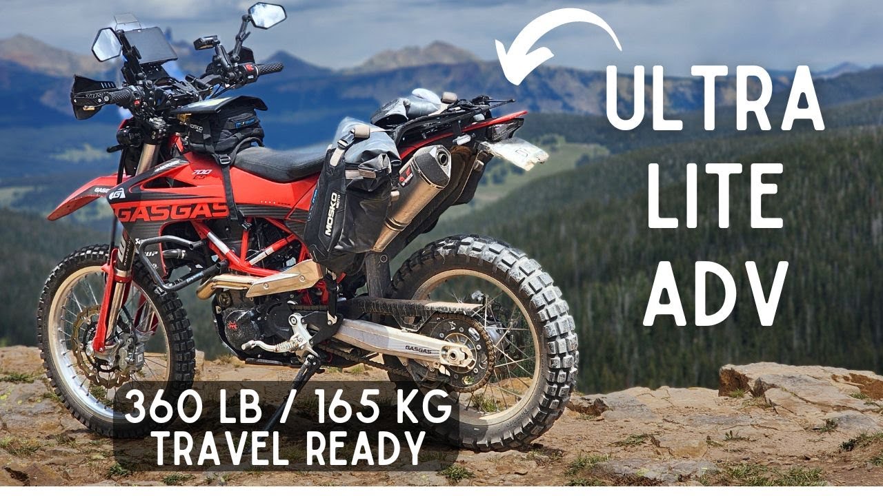 GASGAS ES700 Ultra-Light Adventure Motorcycle | Detailed Build-Out