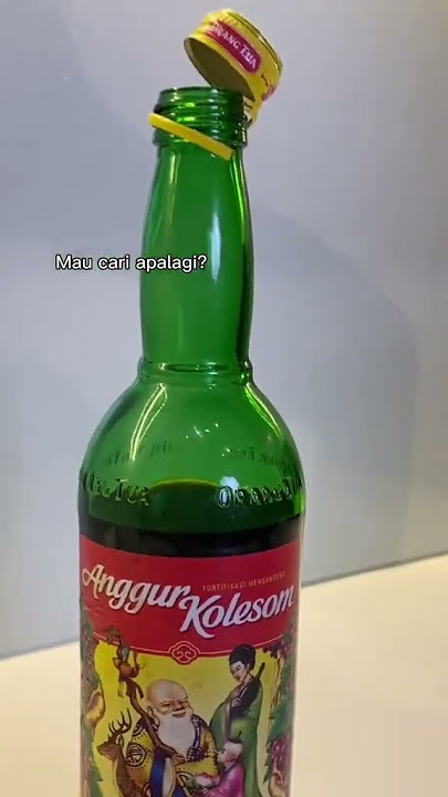 KALAU CAPE MINUM AJA ANGGUR KOLESOM