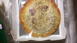 糖質オフの冷凍ピザ『4種のチーズピッツア　ゴルゴンゾーラの風味香チーズソースmeiji』食べてみた：写真と動画 通販.jp