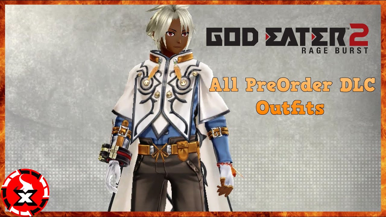 God Eater 2 Rage Burst Pc Gameplay All Preorder Dlc Outfits Male Female Youtube