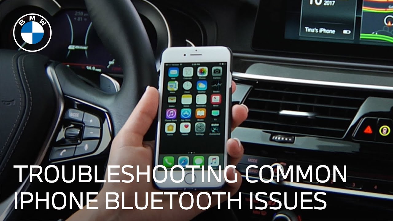 Iphone Bluetooth Troubleshooting Bmw Genius How To Youtube