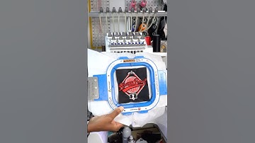 Just finished up this custom red, black & white breezy bowl patch for a client🖤❤️🤍#fyp #embroidery