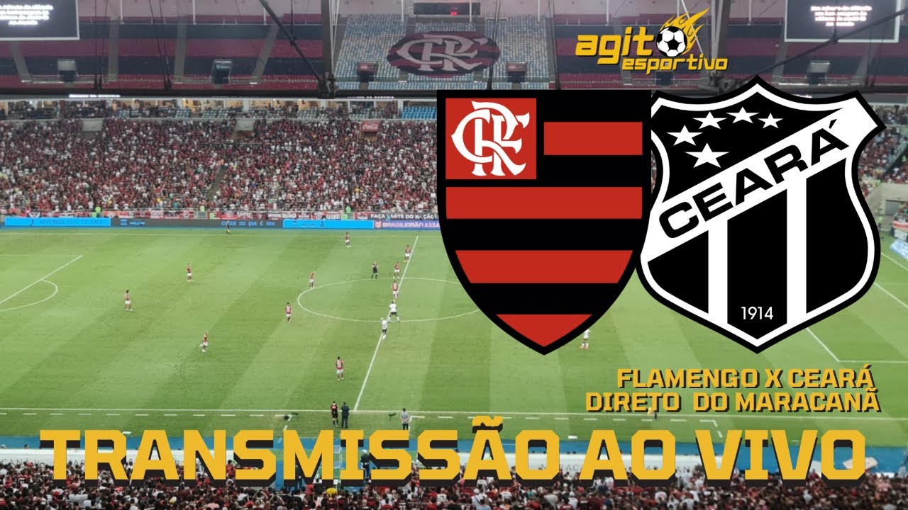 Flamengo Notícias: Link ao Vivo e Grátis para assistir Ceará x Flamengo às  18 horas