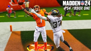 Madden 24 PS4 / Xbox One Gameplay! Old Gen vs Current Gen!