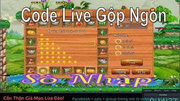 Làng Lá Phiêu Lưu Ký | Gộp 2 code live thành 1 siêu to - Màn Trả Thù Quay Sò Thơm Phức | HTC game