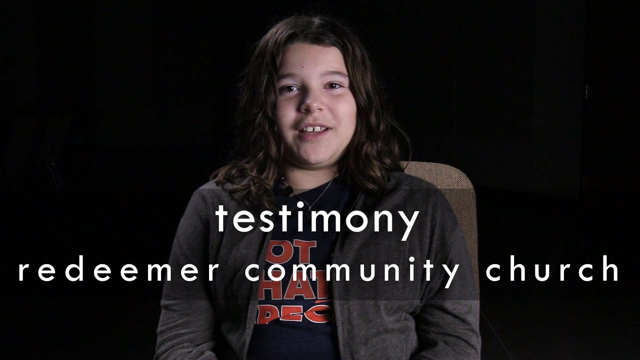 Baptism Testimony Video YouTube