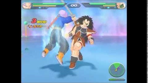 Dragon Ball Z Budokai Tenkaichi-Trunks vs Raditz