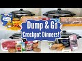 6 dump  go crockpot dinners  the easiest tasty slow cooker recipes  julia pacheco