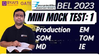 BEL 2023 | Mechanical Engineering | Mini Mock Test |Class-1| BYJU'S GATE screenshot 3