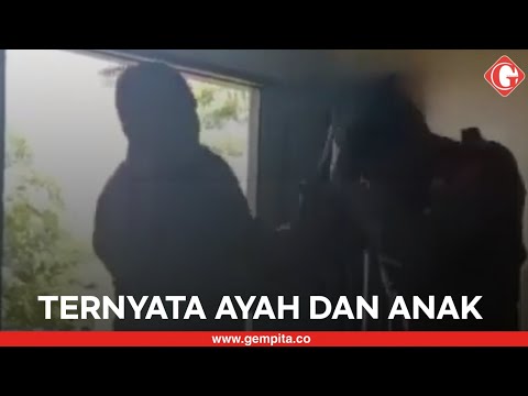 Video Viral Seorang Perwira Polri Pukuli Polisi Ternyata Ayah dan Anak