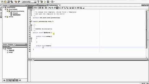 Using Processing 2 in NetBeans IDE