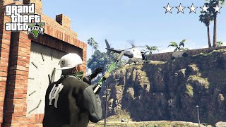 GTA 6 - Franklin's FIVE STAR COP BATTLE! (GTA V Funny Moments)