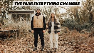 New beginnings. Building our dream off-grid homestead in Wales