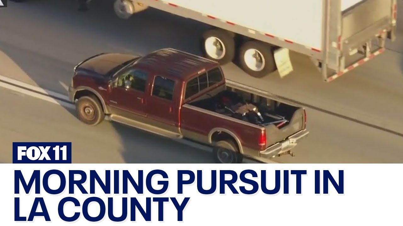 Authorities searching for pursuit suspects who ditched suspected stolen vehicle in DTLA