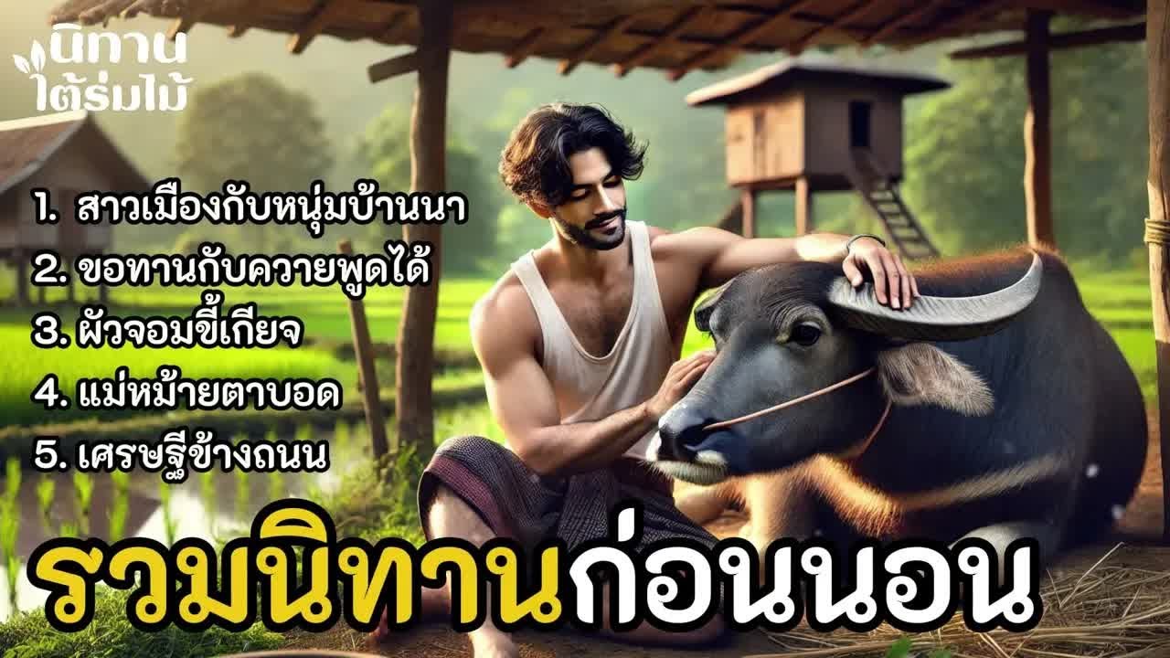 รวมนิทานก่อนนอน ฟังยาวๆ ｜ EP.72 #นิทานพื้นบ้าน  #นิทานสอนใจ #นิทานชาวบ้าน #เรื่องเล่าชาวบ้าน