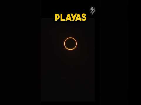 El eclipse formó