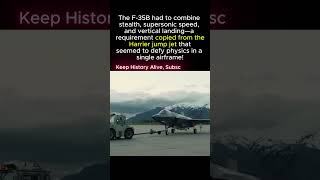F-35 Had To HOVER Like A Harrier. Vertical Landings On A STEALTH Supersonic Jet. MADNESS.