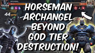 Archangel EVEN MORE INSANE?! - Apocalypse Synergy Beyond God Tier - Marvel Contest of Champions