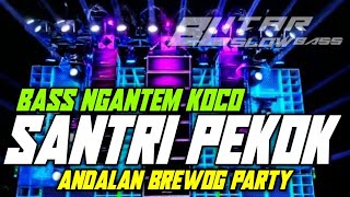 DJ SANTRI PEKOK BASS NGANTEM TERBARU ❗❗DJ BREWOG TERBARU