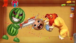 CRAZY lion vs The WATERLEMON Buddy | Kick TheBuddy