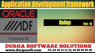Application development framework(ADF)||  Bindings Part-10