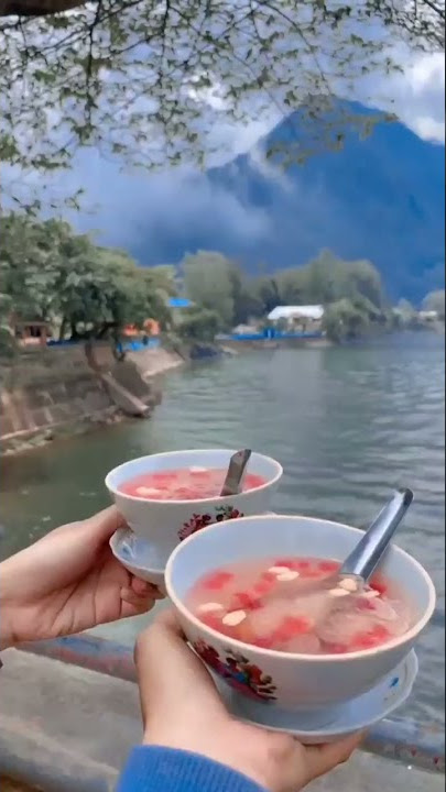 MAKAN SOP BUAH DI SAMPING DANAU | HALU STORY #shorts  #storyhalu #storyig #storywa