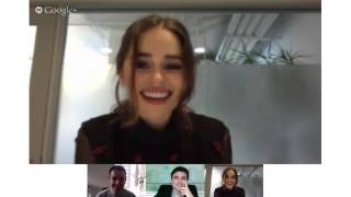 Question And Answer With Emilia Clarke! - Watch A Game of Thrones Online Free