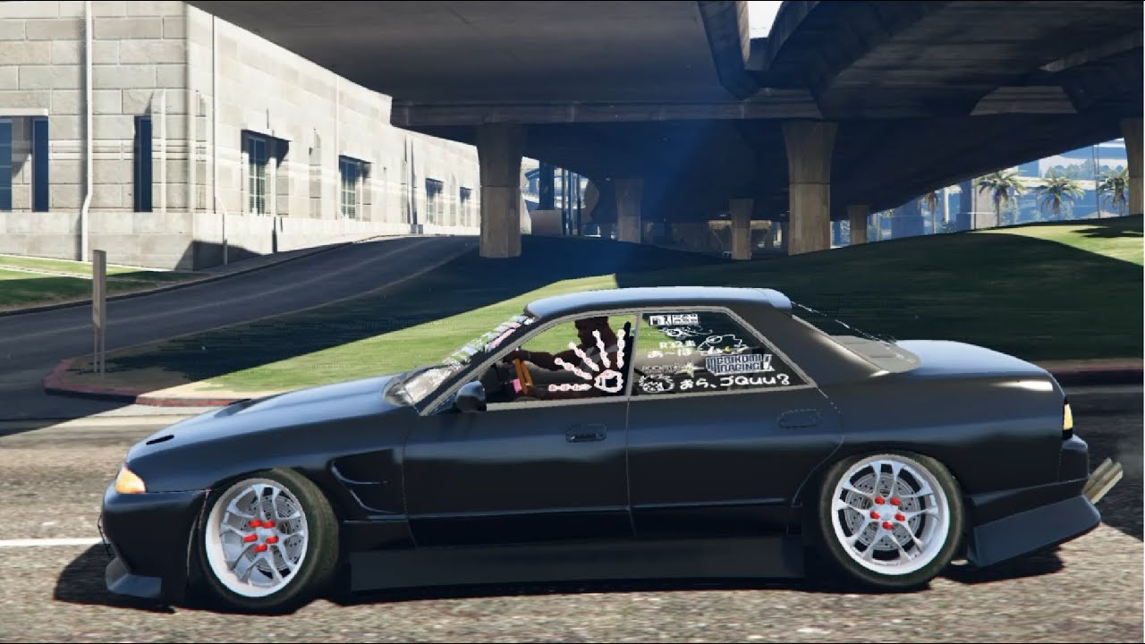 gta v nissan skyline hcr32 4 door drift editon 0 1 enromovies