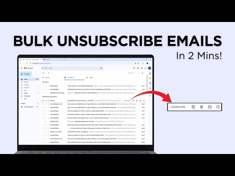 How To Unsubscribe From All Emails in Gmail - Fast and Easily