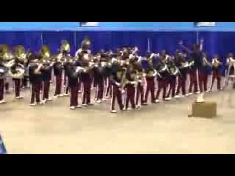 Booker t Washington high school marching band Sos - YouTube
