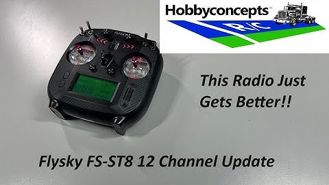 Flysky FS ST8 12 Channel Upgrade