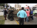 Accidente en la Av. Larco deja 3 heridos