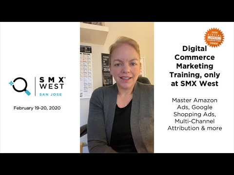 Learn Digital Commerce Marketing Training, only at Search Marketing Expo - SMX West