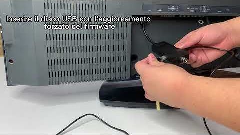 DCOLOR decoder Come eseguire un aggiornamento forzato.