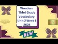 Wonder of Learning Vocabulary Quiz