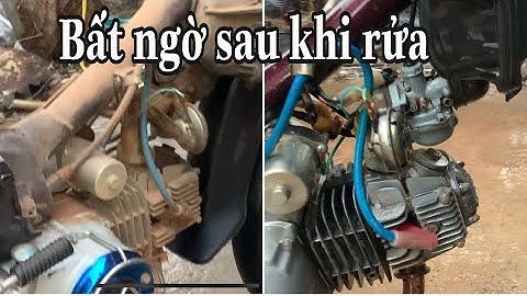 Test Dung Dịch Tẩy Rửa Lốc Máy Siêu Sạch