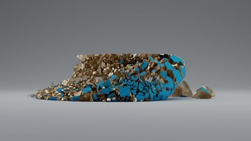 RND RBD Houdini | Redshift render