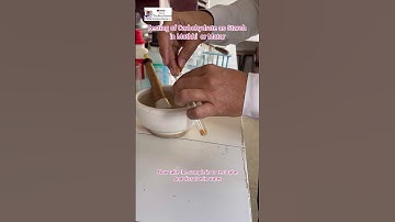 Testing of carbohydrate in Mathhi or Matar with practical guru Monu Sharma