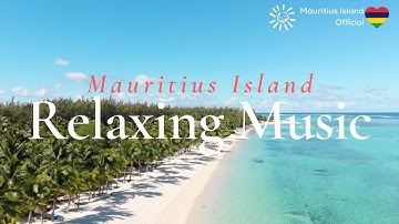 1 HOUR of Beautiful Relaxing Music | Paradise Beach, Waves Sound | Mauritius Island | Tchaikovsky