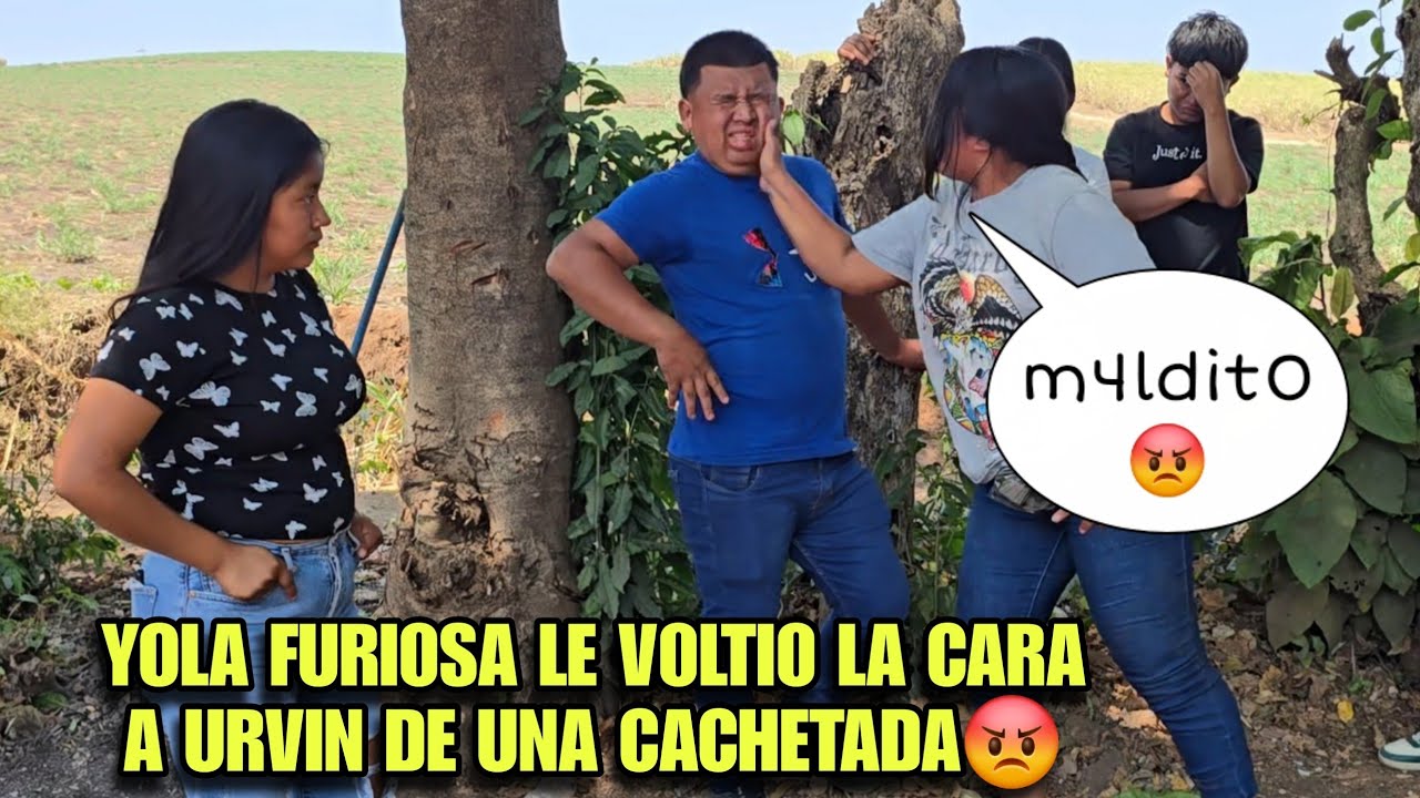 YOLA A Cachetadas Agarro A URVIN, Hoy Si Lo Pusieron En Du Lugar A Puras Cachetadas😡