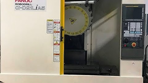 Fanuc Robodrill D21Li-A5 CNC Drill/Tap Machine m/c #403822